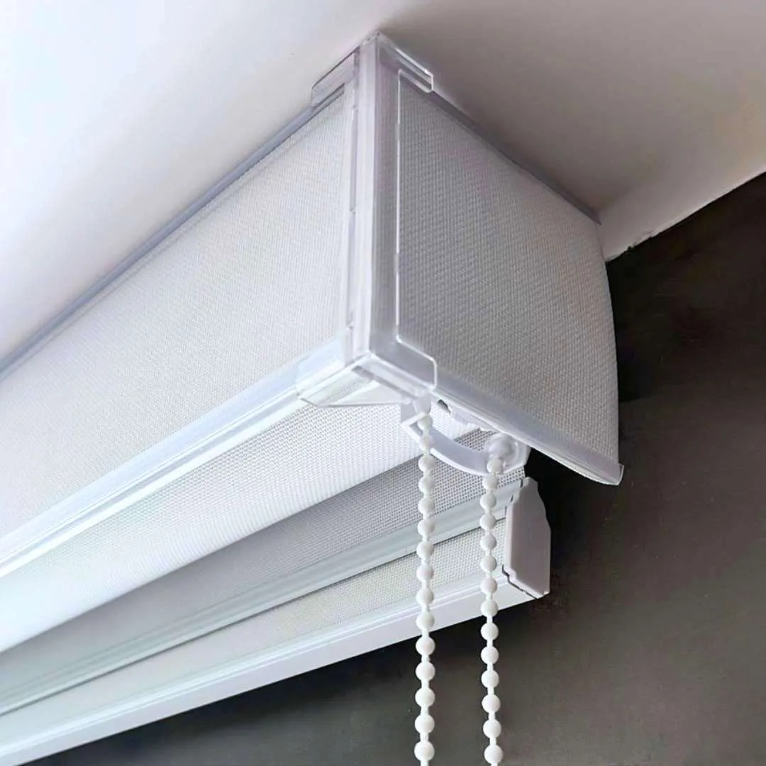 Cenefa de pvc para Cortinas Roller a la medida, variedad de colores disponibles