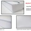 Cenefa de pvc para Cortinas Roller a la medida, variedad de colores disponibles - Imagen 9