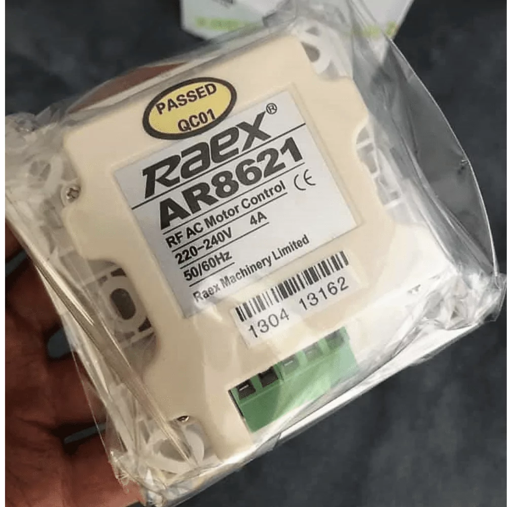 Interruptor pared marca RAEX modelo AR8621 de 01 canal para cortinas roller eléctricas, color blanco - Imagen 6