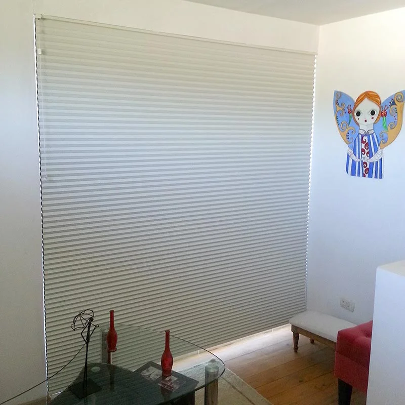 Cortinas Celulares en tela Blackout a la medida con absorción térmica y acústica, variedad de colores disponibles - Imagen 2