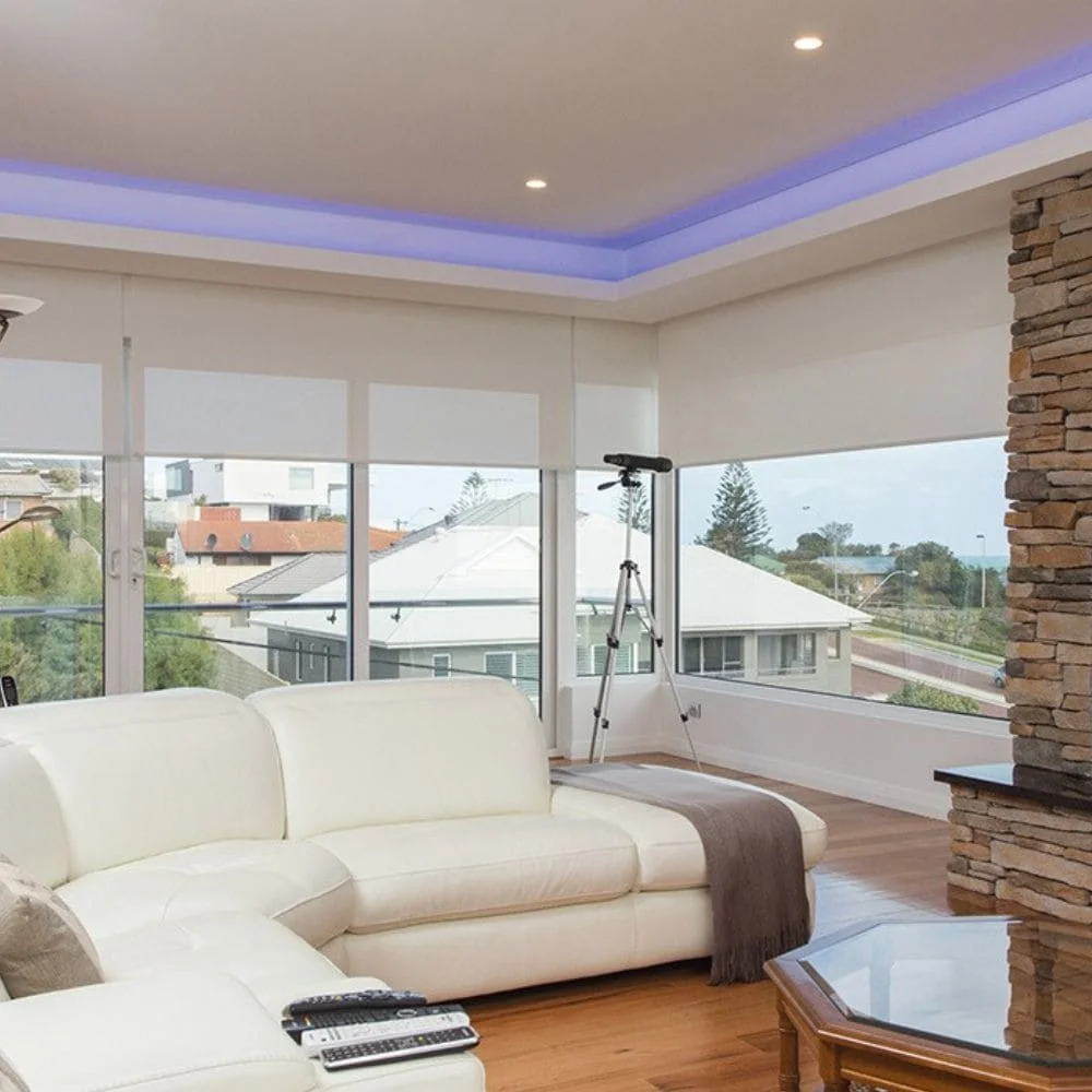 Cortinas roller en tela screen 5% con filtro solar uv, calidad premium a la medida, varias de cantidades disponibles - Imagen 9