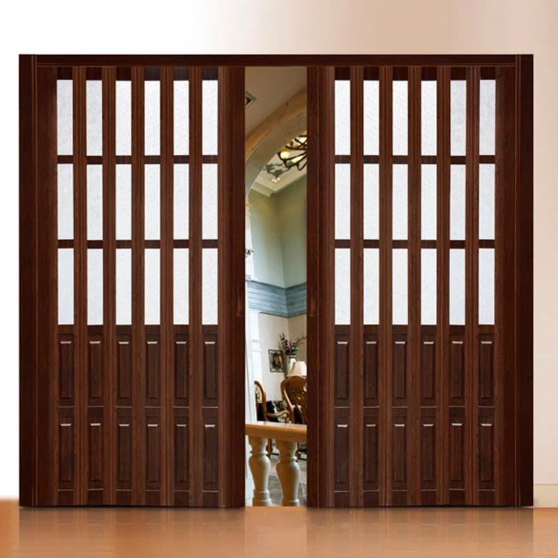 Puerta Plegable de PVC Decorativa, apanelados hecha a medida, variedad de diseños y colores - Imagen 2