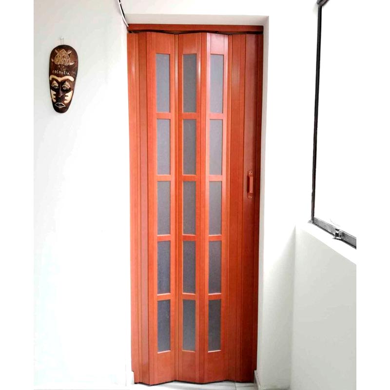 Puerta Plegable de PVC Decorativa, apanelados hecha a medida, variedad de  diseños y colores