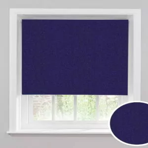 Cortinas Roller en Tela Blackout Petrabo Color Navy marca rollux a la medida