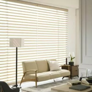 Cortinas Shangri-la fabricadas a la medida en color crema – elegancia y privacidad