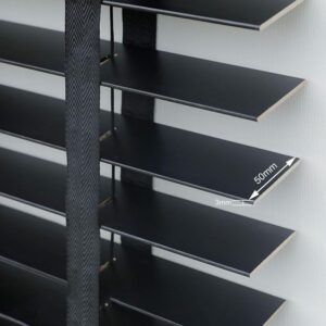 laminas de persianas de madera de 50mm