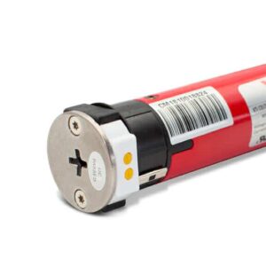 Motor eléctrico marca Vertilux Celtic RF 6 Nm para cortinas roller – 220V, 35 mm, silencioso, con control remoto de 6 canales