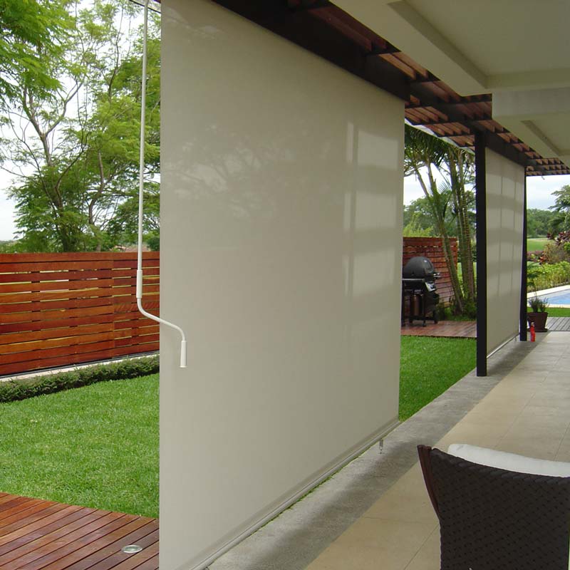 Toldos verticales enrollables para exterior: Protegerán tu terraza