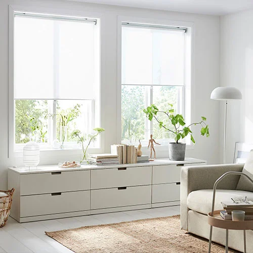 Cortina Roller Screen 5 UV blanco Marca Vako 150x250cm - Imagen 2