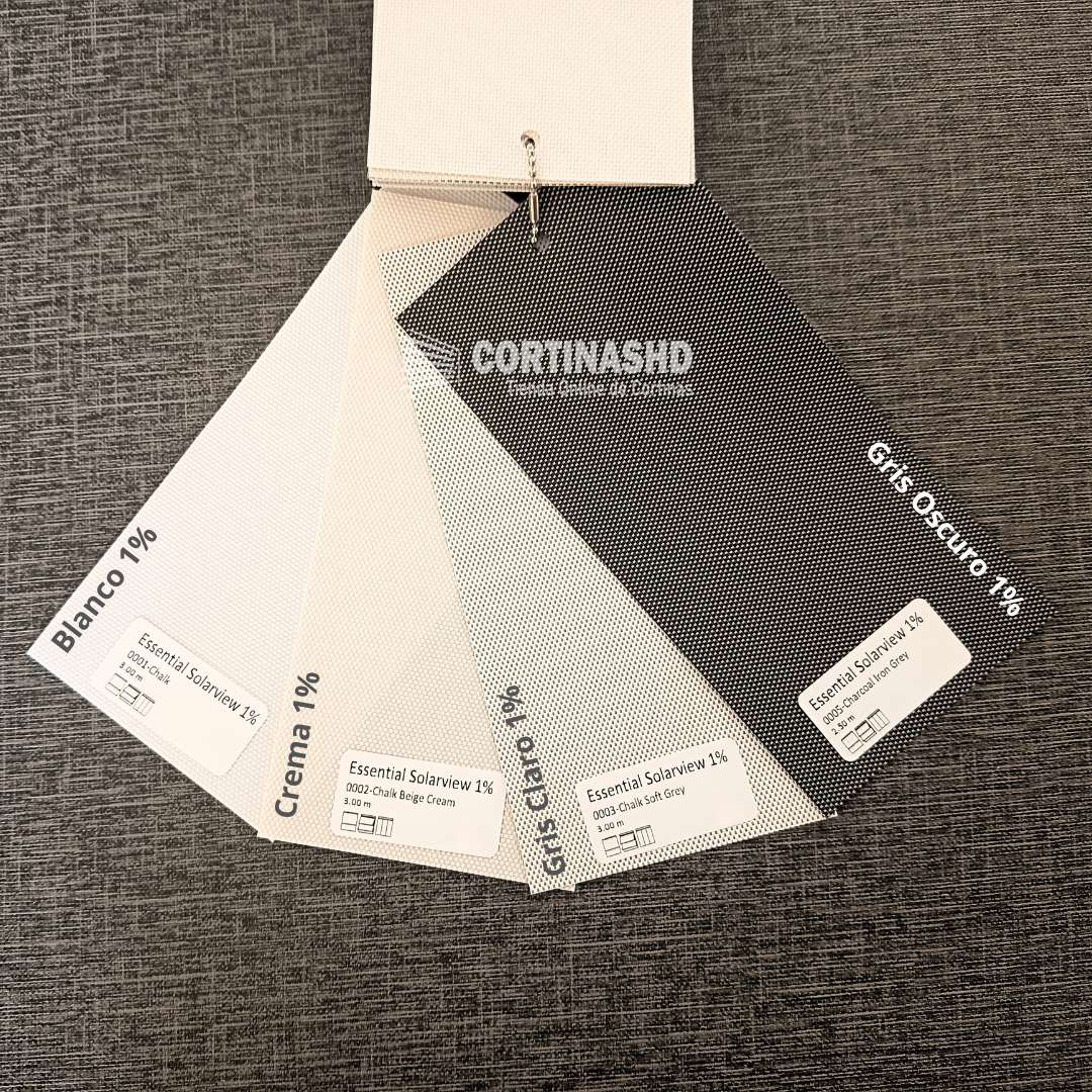 Cortinas roller en tela screen 1% con filtro uv, marca coulisse, calidad premium a la medida, varios colores - Imagen 4