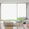 Cortinas roller blackout motorizadas color blanca + control remoto marca rollux, calidad premium - Imagen 3
