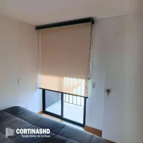 cortinas roller dobles screen y bkackout con cenefa