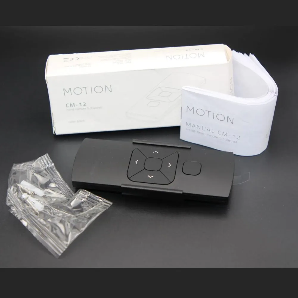 Control Remoto marca Motion Coulisse modelo CM-12 (5 CANALES) color negro - Imagen 3