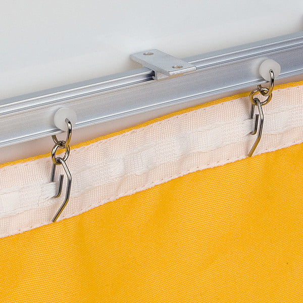 Riel flexible de aluminio para cortinas a la medida