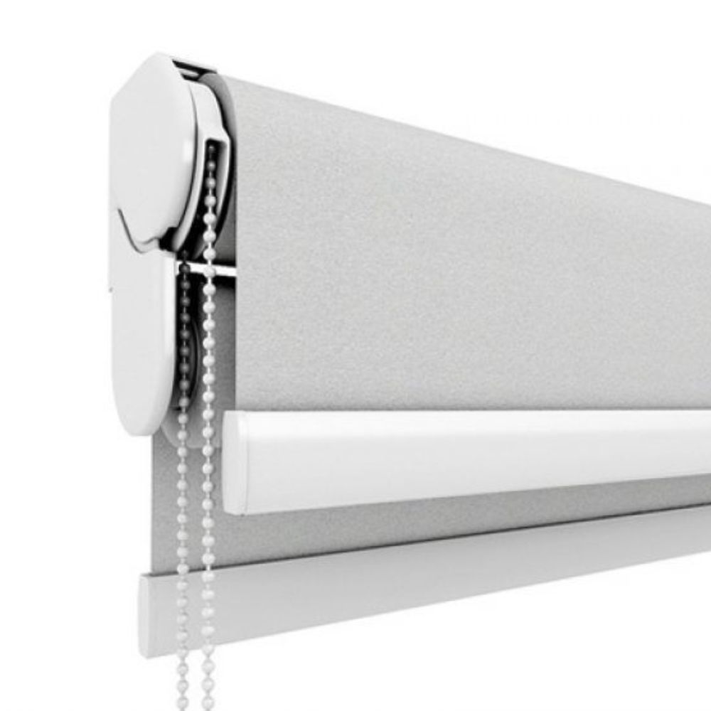 Cortinas Roller Dobles en tela 100% blackout + screen 5% , hechos a medida - varios colores disponibles - Imagen 4