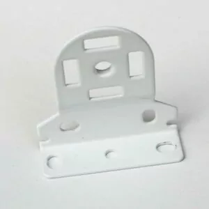 Soportes de instalación para cortinas roller marca rollease, color blanco -2 unidades