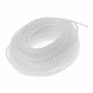 Cadena inferior plástica transparente para persianas verticales de pvc liso varios tamaños disponibles