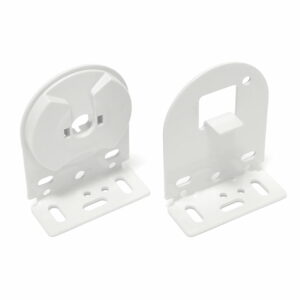 Soportes de Metal para instalación de cortinas roller marca rollease acmeda s45