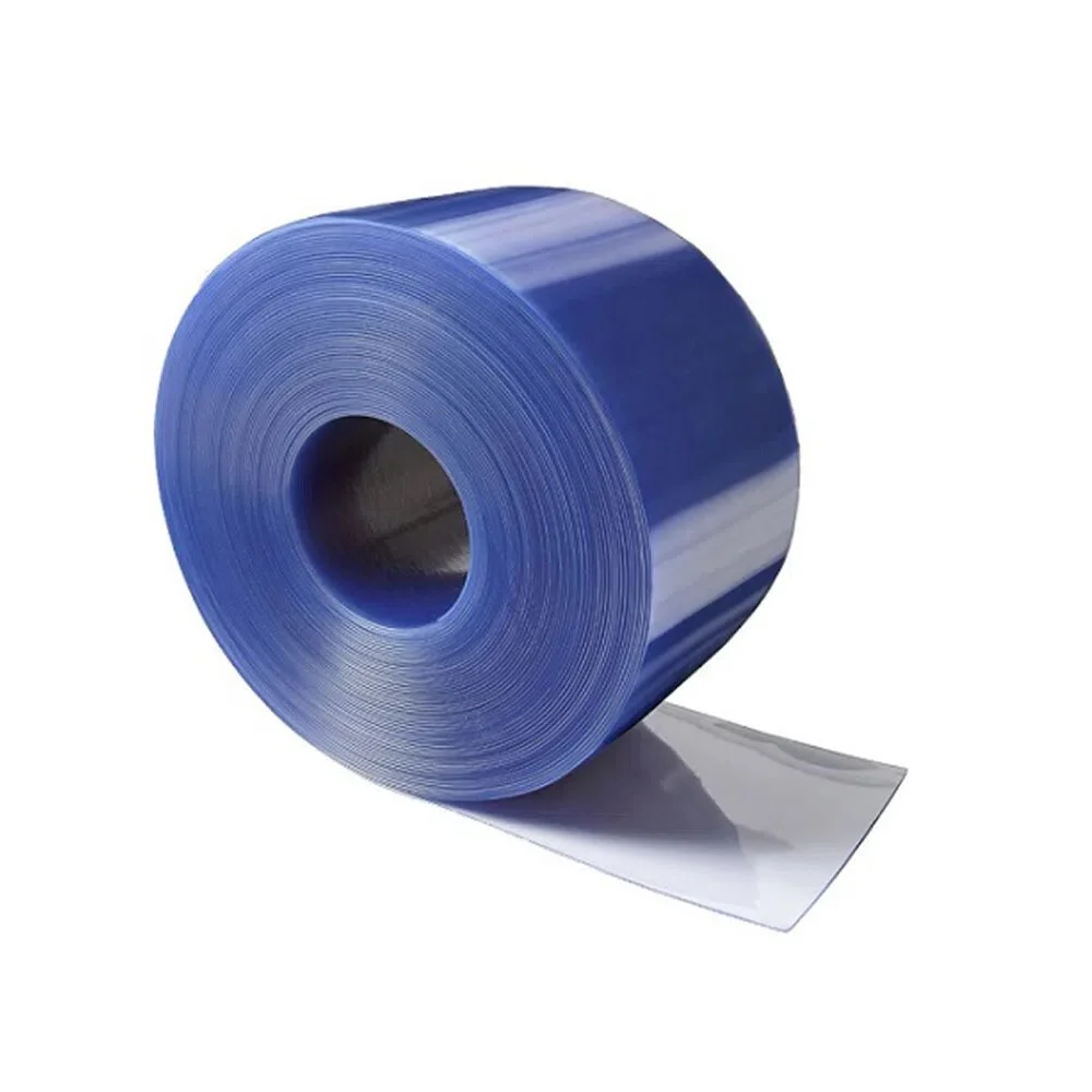 Cortinas en tiras de PVC transparente kit completo con sistema de sujeción, fabricación a la medida, 50% de superposición, para tráfico liviano o mediano - Imagen 7