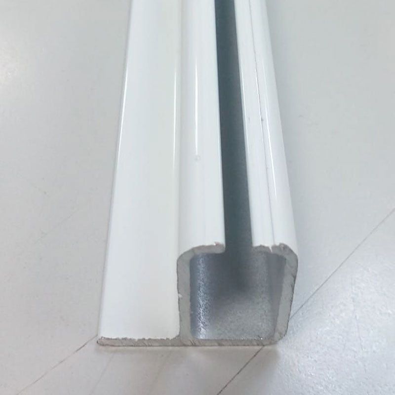 Riel flexible de aluminio para cortinas a la medida