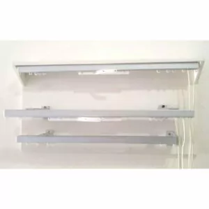 riel de aluminio para cortinas