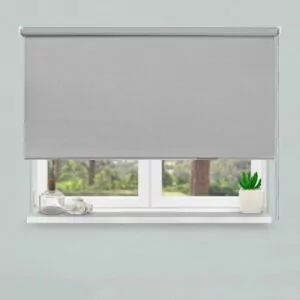 Cortinas Roller Blackout marca Flexalum tela Lumina a medida, variedad de colores disponibles