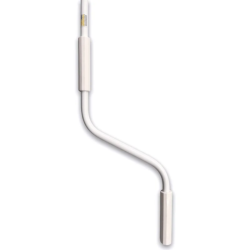 Manivela para toldos enrollables, medida de 150 cm de largo, color blanco - Imagen 3