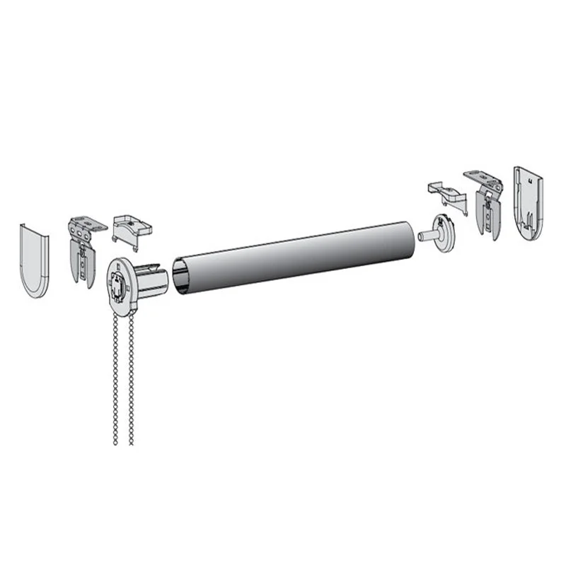 Sistema completo para cortinas roller marca Coulisse para tubos de 38mm - Imagen 8