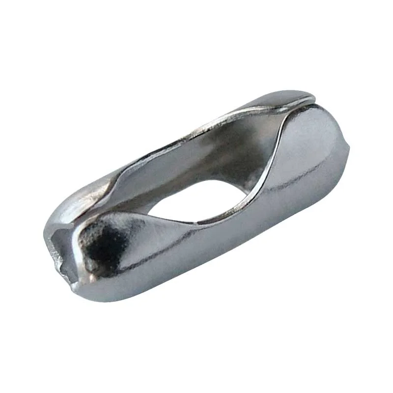 Conector para cadena metálica de cortinas roller acabado niquelado -12 unidades - Imagen 3