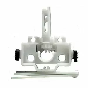 Carritos para persianas verticales de pvc color blanco tipo pantógrafo, varias cantidades disponibles