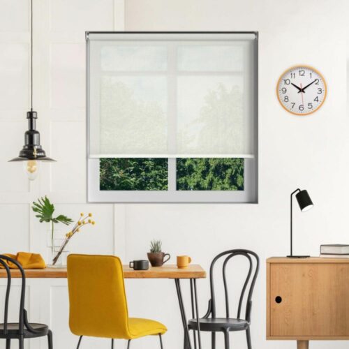 Cortinas Roller Screen marca Flexalum a la medida, colección 3% variedad de colores disponibles