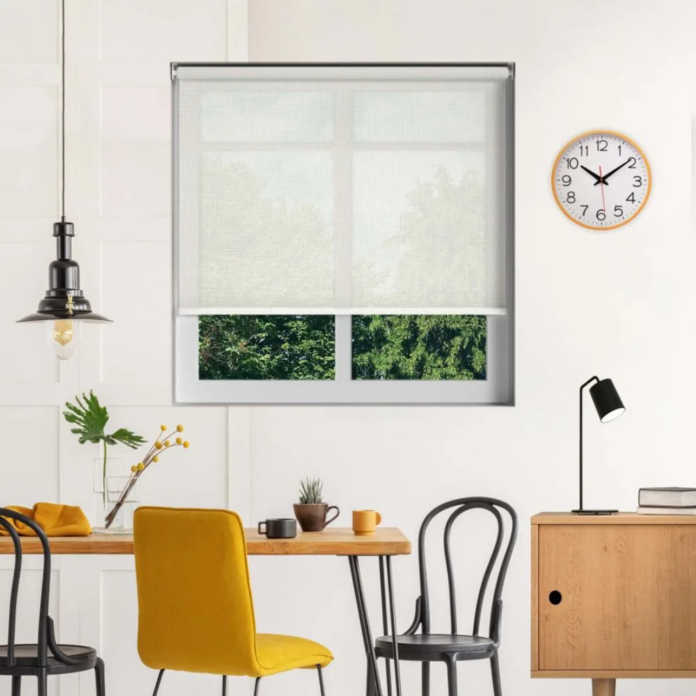 Cortinas Roller Screen marca Flexalum a la medida, colección 3% variedad de colores disponibles