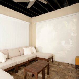 Cortinas roller screen marca Vertilux, colección 5% protección UV, variedad de colores disponibles