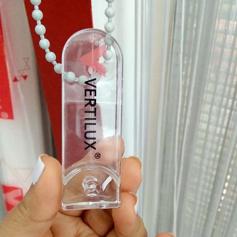 Contrapeso y Sujetador para cadena de Cortinas Roller marca Vertilux - 01 unidad - Imagen 2
