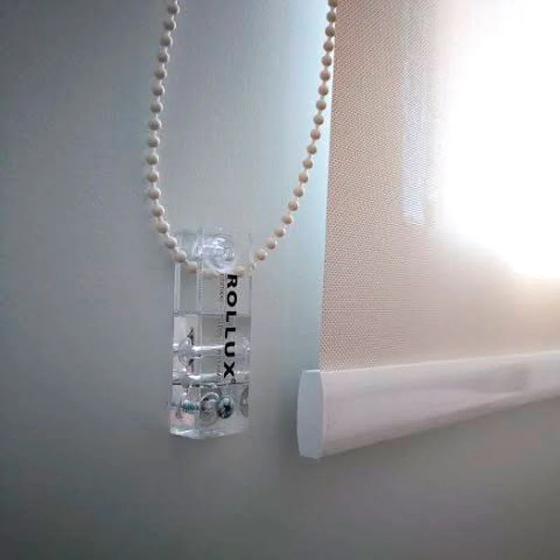 Sujetador para Cadena de Cortinas Roller, enrollables, tensor, contrapeso - 01 unidad - Imagen 4