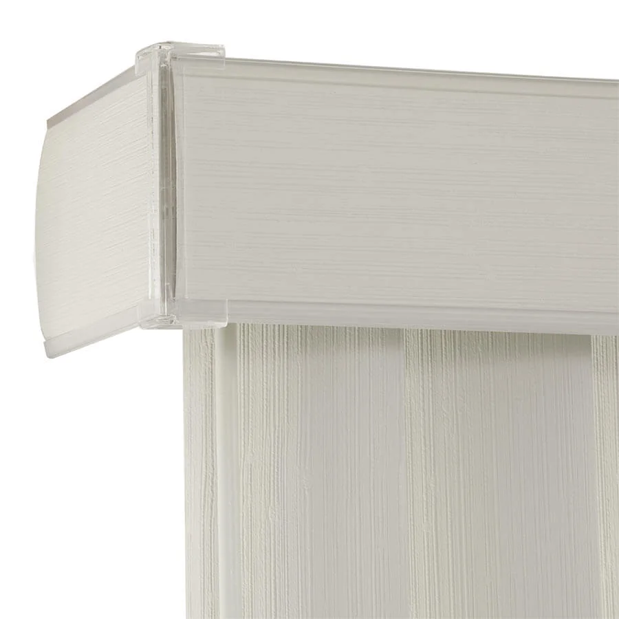 Cenefa para persianas verticales de pvc hechas a medida, variedad de colores