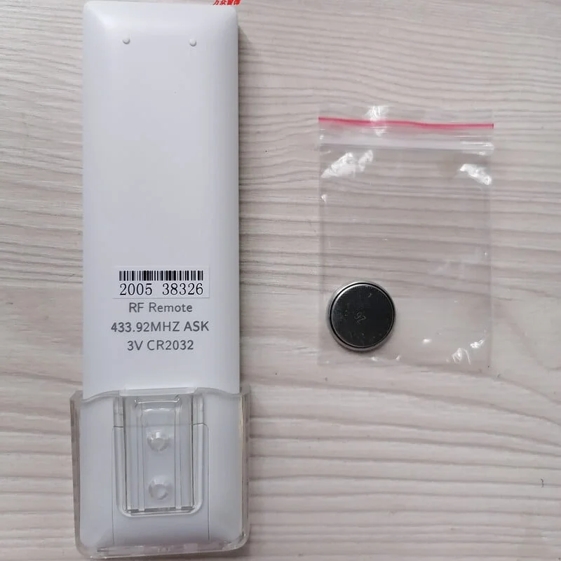 Control remoto marca Raex YR2118B para cortinas eléctricas motorizadas - Imagen 3