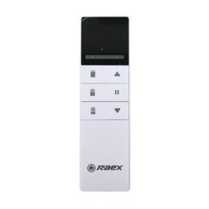 Control remoto marca Raex YR2118B para cortinas eléctricas motorizadas