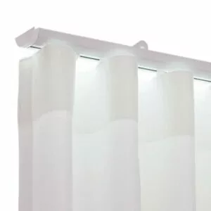 Riel Ripple Fold para cortinas de onda perfecta marca Forest hechas a medida