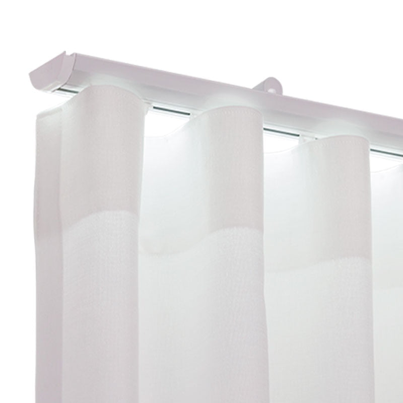 Riel Ripple Fold para cortinas de onda perfecta