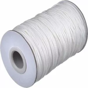 Cordón de nylon driza para persianas verticales de pvc color blanco en varios tamaños disponibles