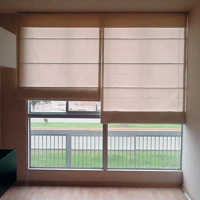 Persianas de bambú de 6 colores para exteriores, persianas enrollables de  madera para ventana, cortinas romanas de privacidad, soporte personalizado