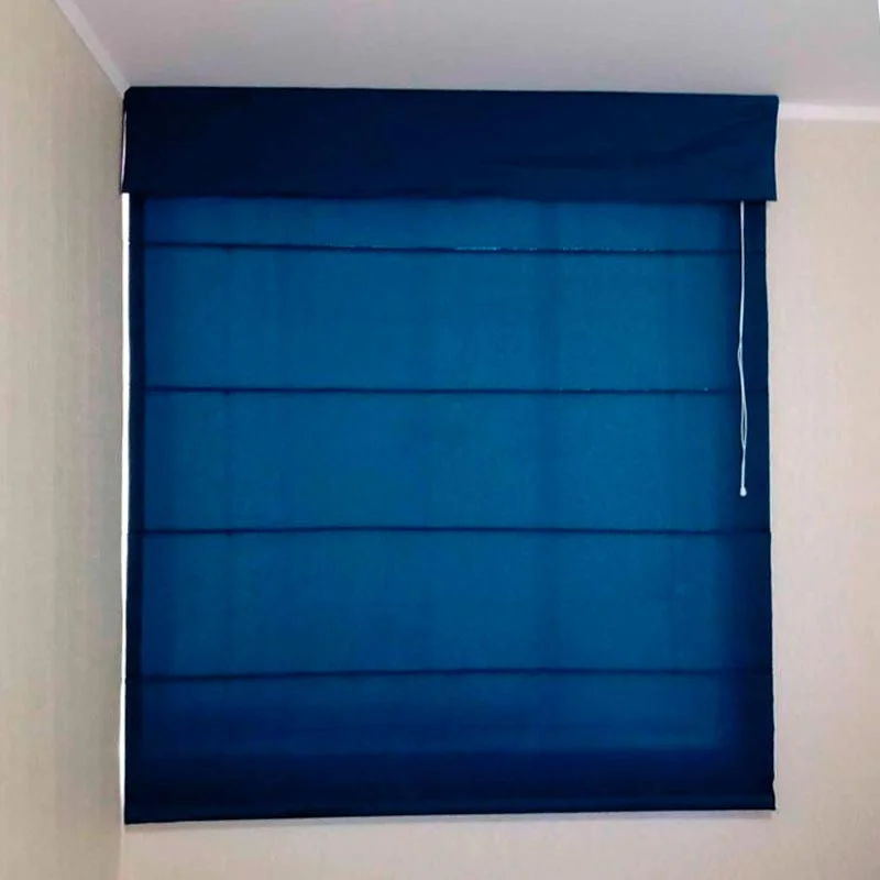 Estores borlón semiopacos a medida colores disponibles Cortinashd