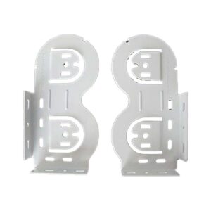 Juego de soportes para cortinas roller dobles marca rollease