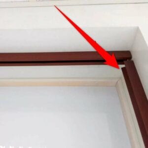 Riel marco lateral para Puertas Plegables de pvc (un solo lado)