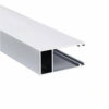 riel lateral de aluminio para cortinas roller blackout