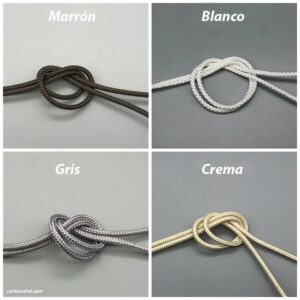 Cordón para persianas de madera, persianas de bambú, venecianas, varias opciones de color