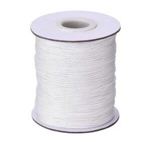 Cordón para cortinas romanas, estores, color blanco, varios tamaños disponibles