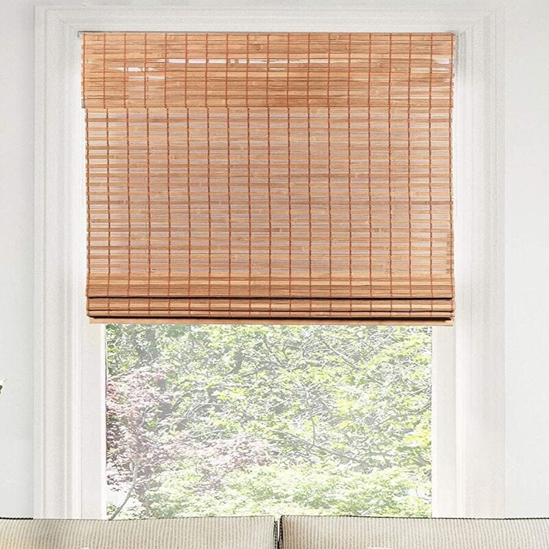 cortinas de bambú – Tela screen, Estores Enrollables