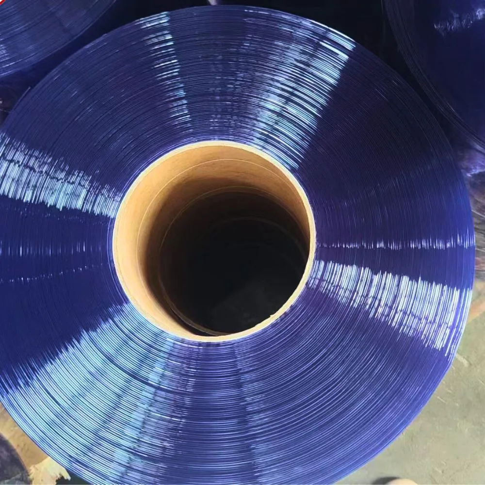 Tiras de PVC Transparentes Lisas para Cortinas de Aislamiento Industrial de Tráfico Pesado – Thermofilm por Metro - Imagen 7